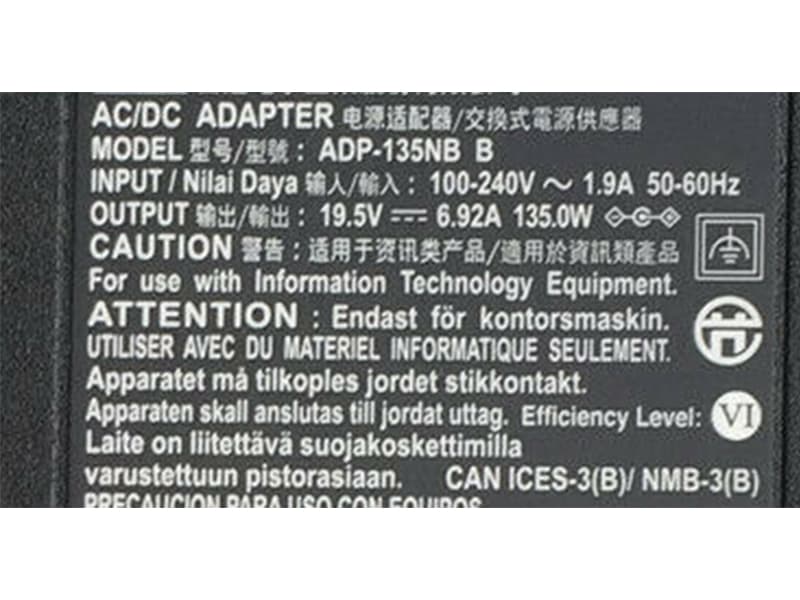 ACER ADP-135NB B