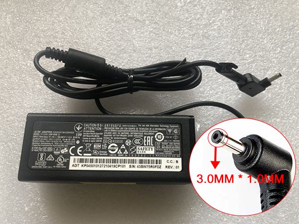 adapter Acer A13-045N2A 19V = 2.37A/45W for ACER ASPIRE SERIES ASPIRE E5 SERIES ES1 SERIES | www.batteryclub.org