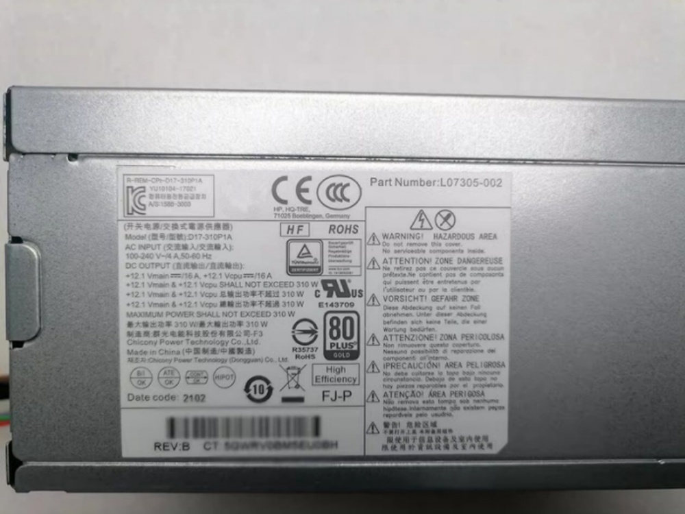 HP D17-310P1A L07305-002