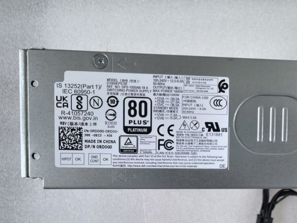 DELL D1000EPS-00 DPS-1000AB-18-A