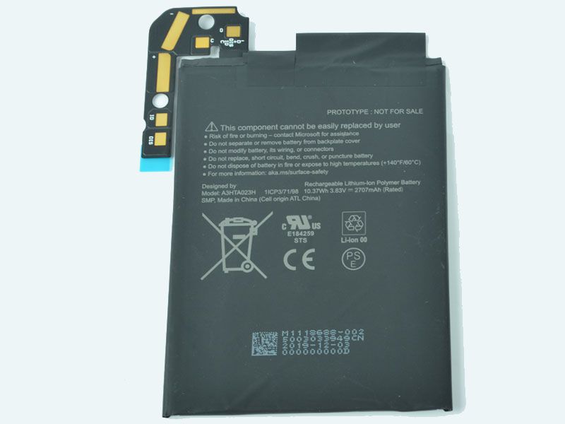 MICROSOFT タブレットPCバッテリー A3HTA023H