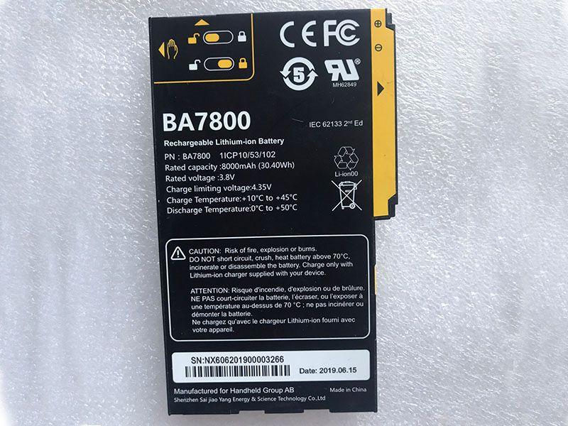 BA7800 Battery Original UniStrong 8000mAh 30.40Wh Battery For Hezhong