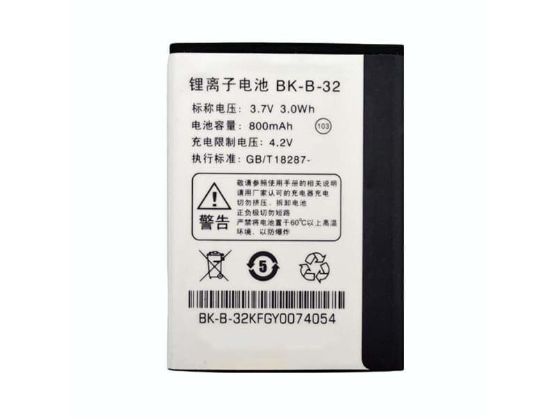 BBK 携帯電話のバッテリー BK-B-32