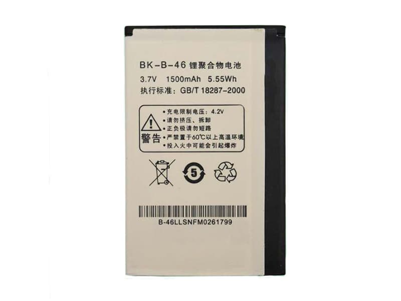 BBK 携帯電話のバッテリー BK-B-46