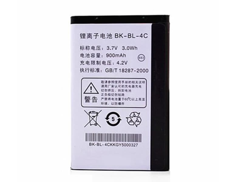 BBK 携帯電話のバッテリー BK-BL-4C