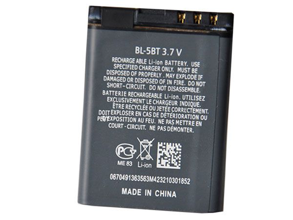 Original Brand New Bl-5bt Mobile Cell Phone Battery Akku 870mAh for Nokia  2228 2600 Classic 7510 Supernova N75opens N75 N76 2600 2605 2760 2760b -  China 5bt Battery and N75 Accu price