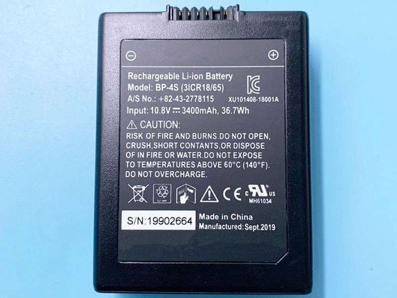 GEOEIECTRON 互換用バッテリー BP-4S