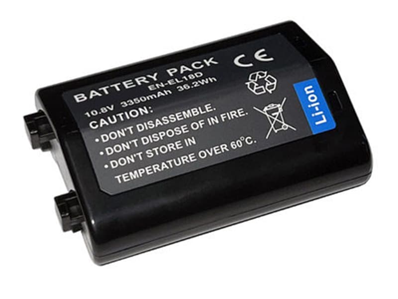 Batteria EN-EL18d Premium 10.8V 3350mAh Per Nikon D4, D5, D6, Z9 - Ricambio Alta Capacità