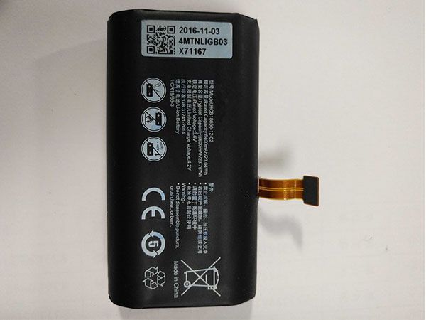 HCB18650-12-02 Battery 6400mAh 23.04Wh 3.6V Huawei Mobile WiFi Pro2 E5885Ls-93a