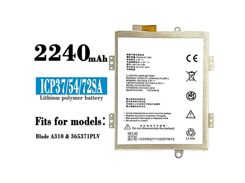 ZTE ICP37/54/72SA