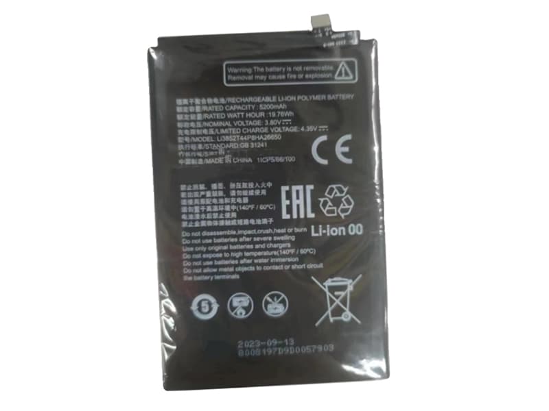 ZTE Li3852T44P8HA26650