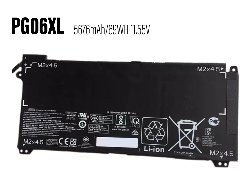 HP PG06XL HSTNN-DB9F L48431-2C1 L48497-005