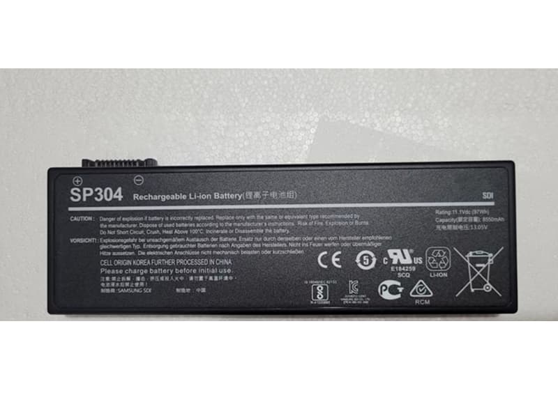 SIEMENS SP304 8650mAh/97Wh 11.1V laptop battery for Siemens Simatic Field PG M4