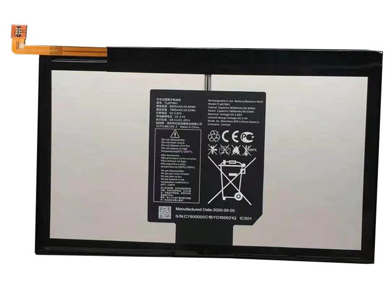 TCL Tablet Akku TLP078A1