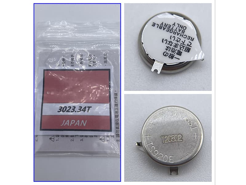 3023-24H Battery   Seiko Solar TS-920E 3023 24H Capacitor Watch  Battery VS72 VS75 V172 V174 V175 
