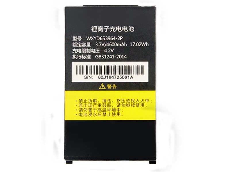 IDATA 互換用バッテリー WXYD653964-2P