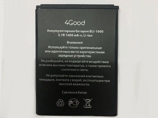 4Good 携帯電話のバッテリー BLI-1600