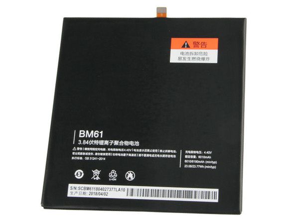 XIAOMI タブレットPCバッテリー BM61