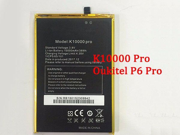 OUKITEL Handy Akku K10000_PRO